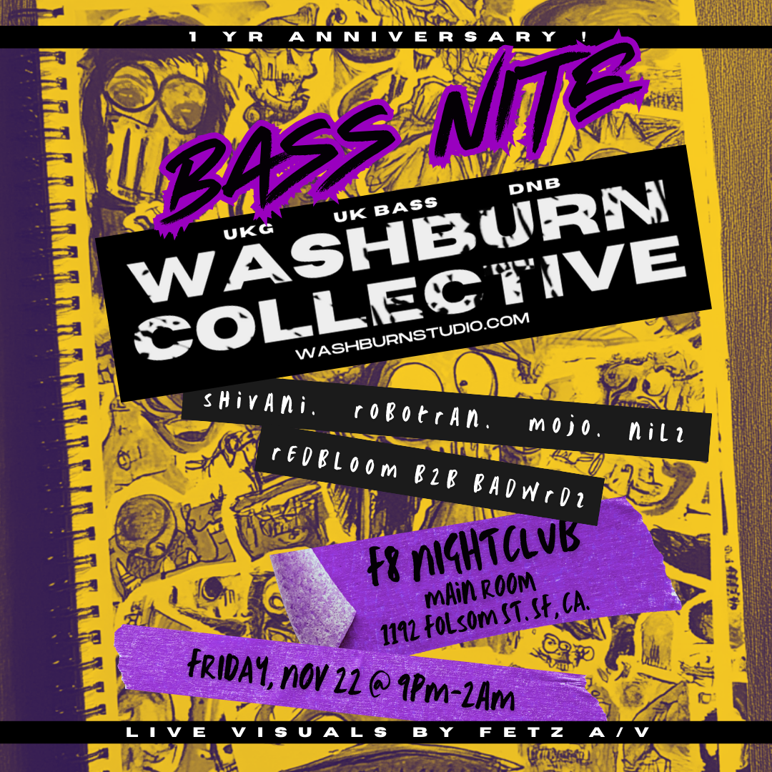 Washburn Bass Night @ F8