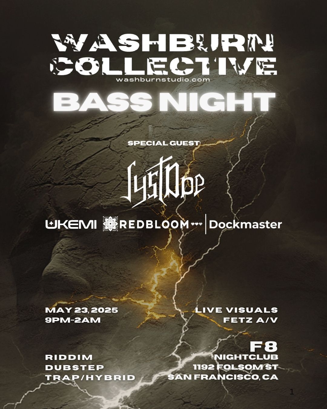 Washburn Bass Night @ F8